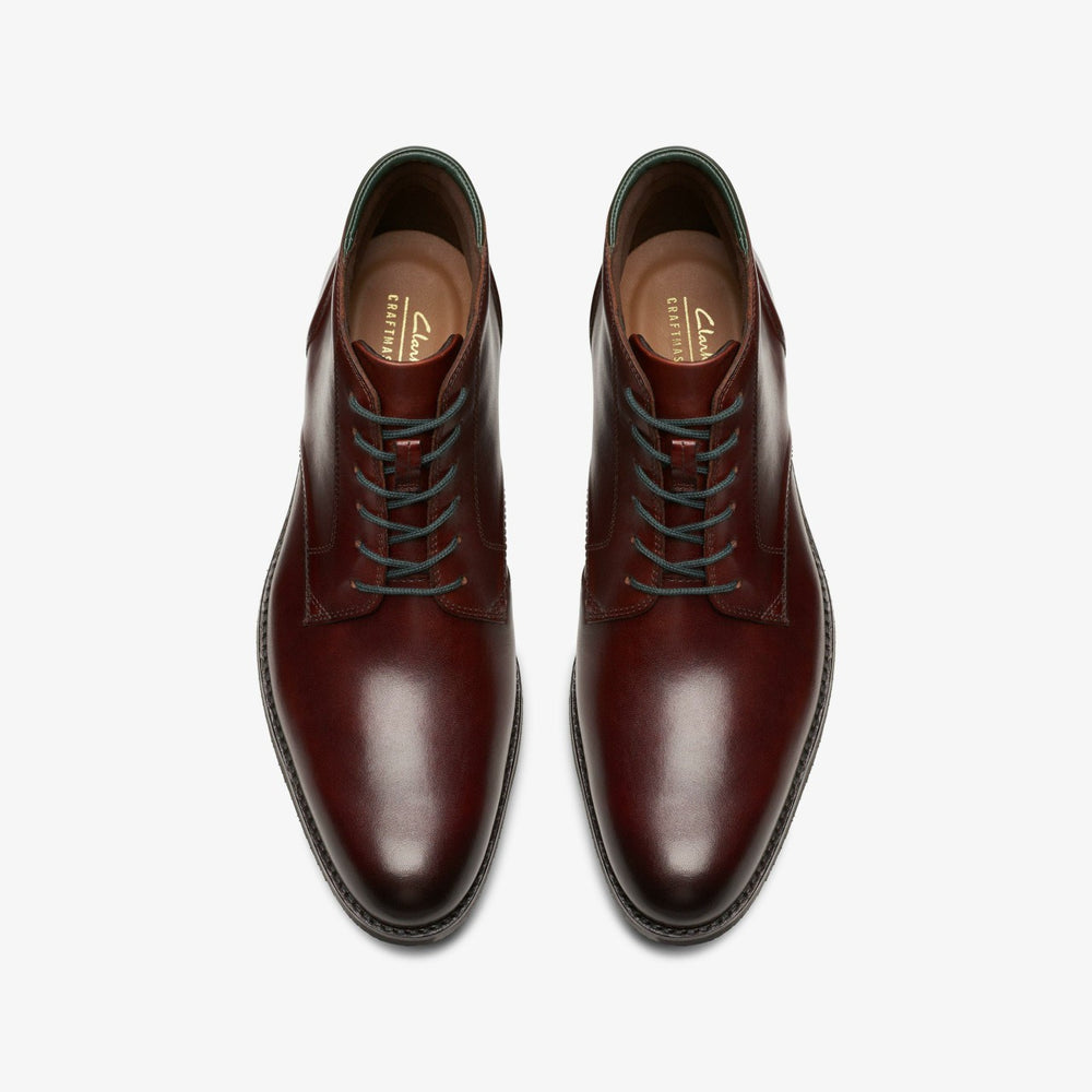 Craft Arlo Hi British Tan Leather | Clarks Discount