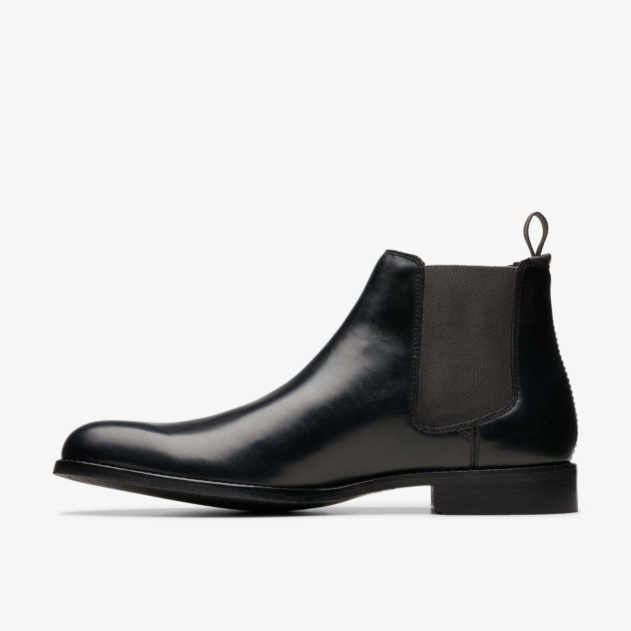 Craft Arlo Top Chelsea Boot Black Leather | Clarks