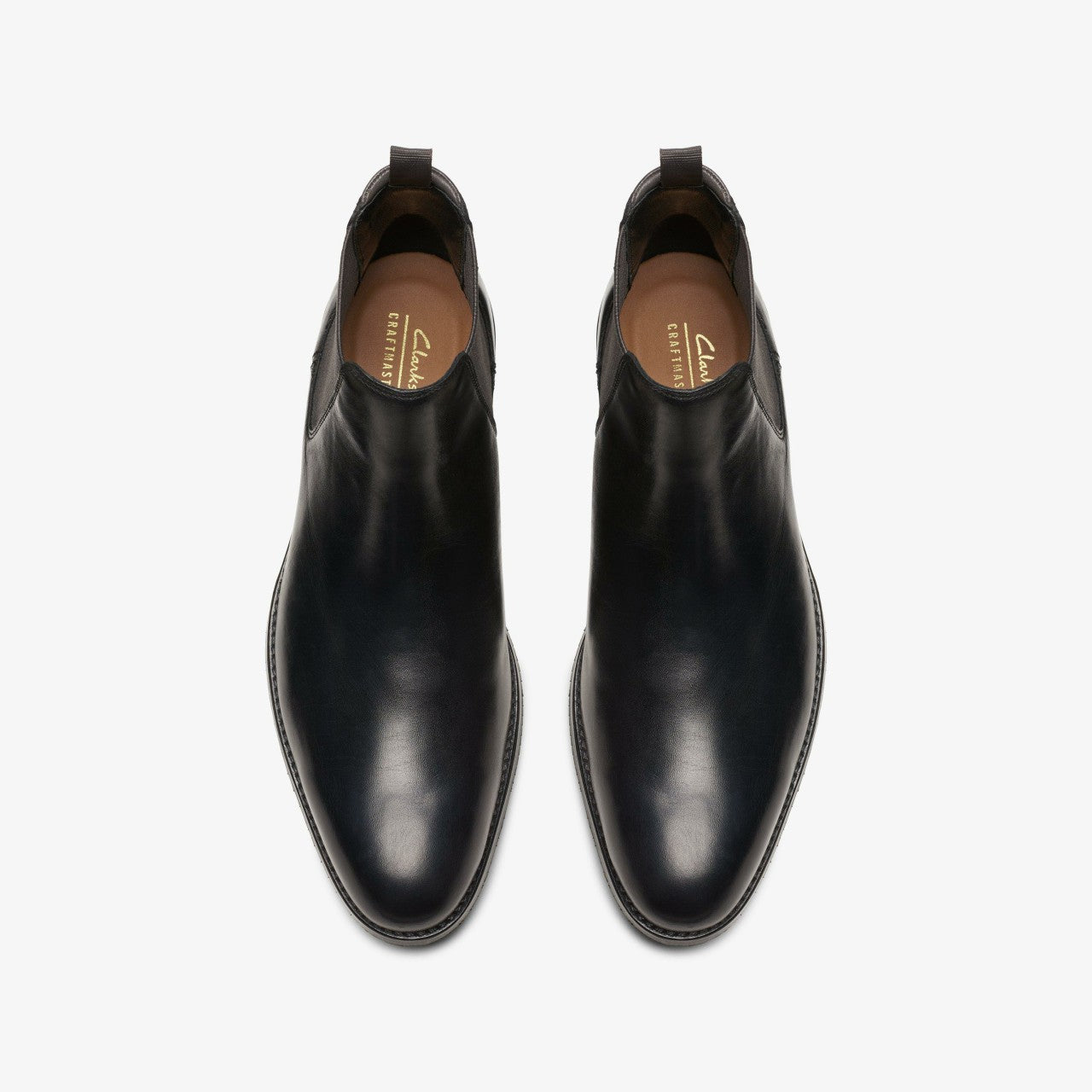 Craft Arlo Top Chelsea Boot Black Leather | Clarks