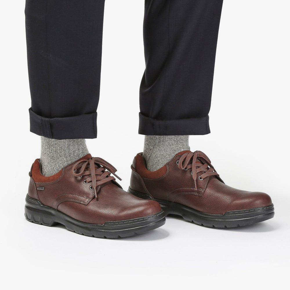 Rockie Walk GORE-TEX Dark Tan Leather | Clarks Onsale