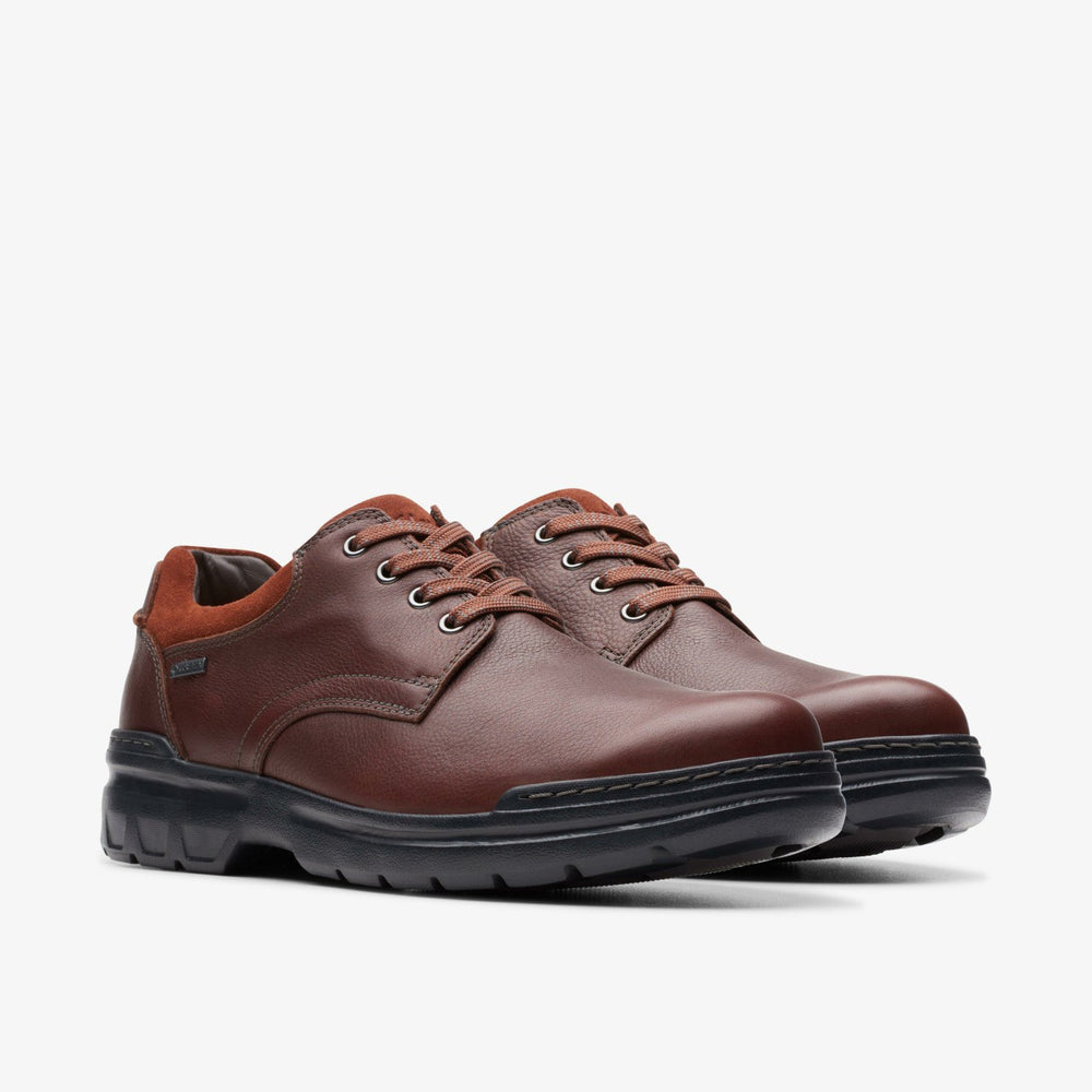 Rockie Walk GORE-TEX Dark Tan Leather | Clarks Onsale