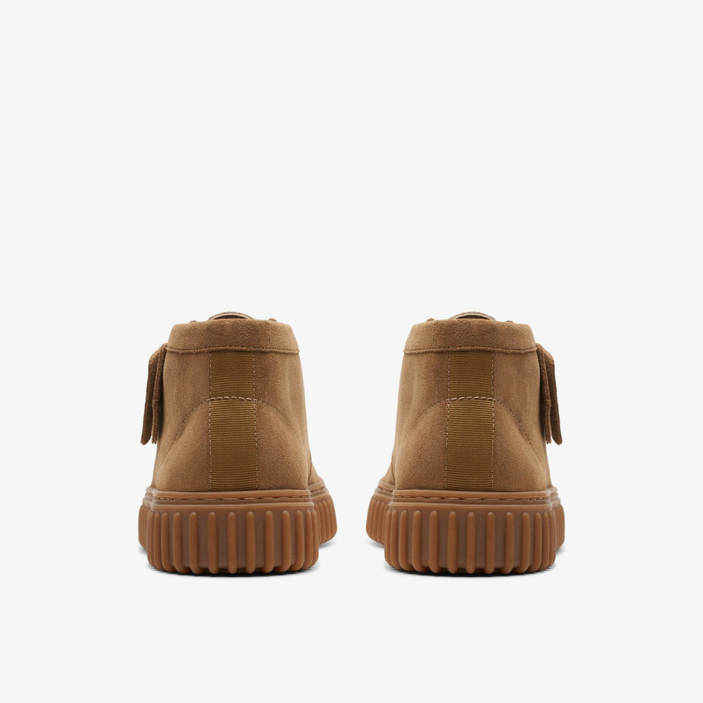 Torhill Hi Dark Sand Suede | Clarks Onsale