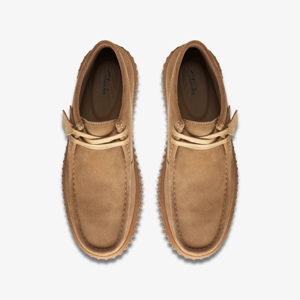 Torhill Hi Dark Sand Suede | Clarks Onsale