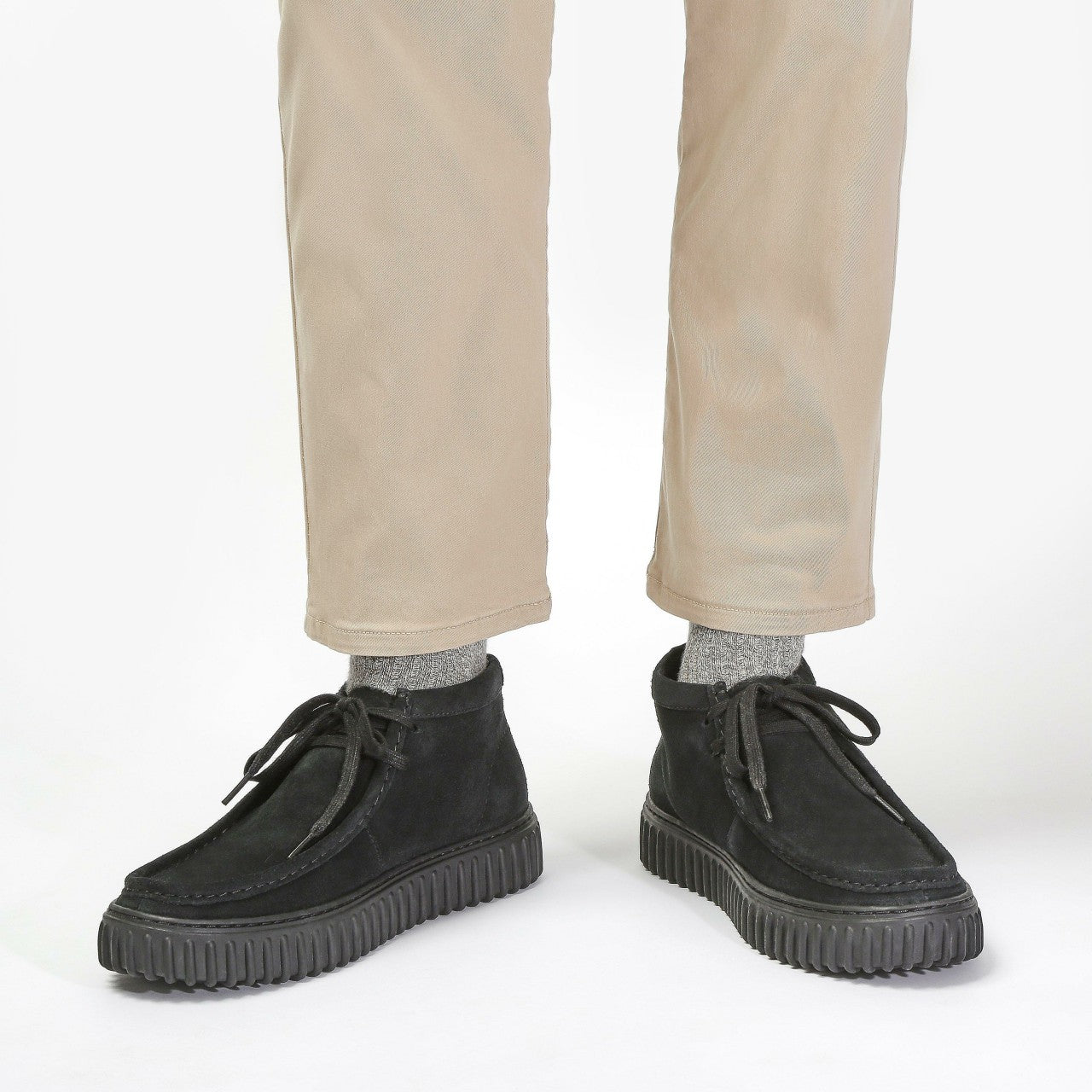 Torhill Hi Black Suede | Clarks For Sale
