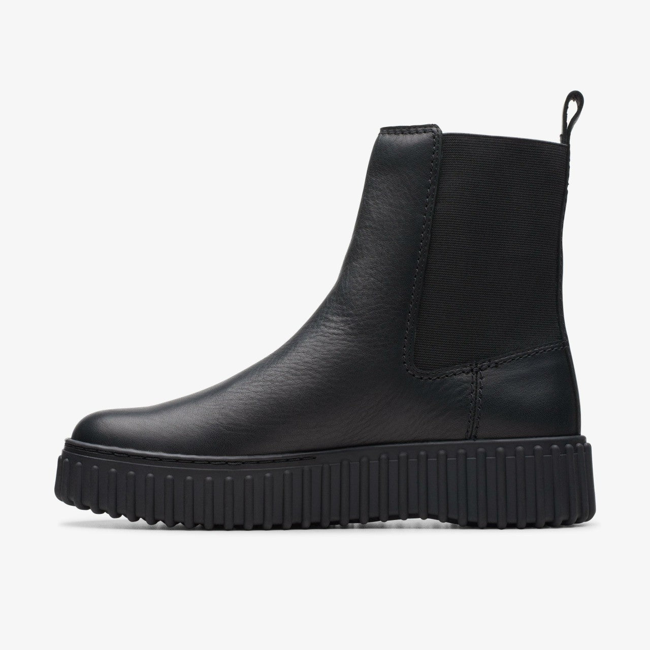 Torhill Maple Ankle Boot Black Leather | Clarks