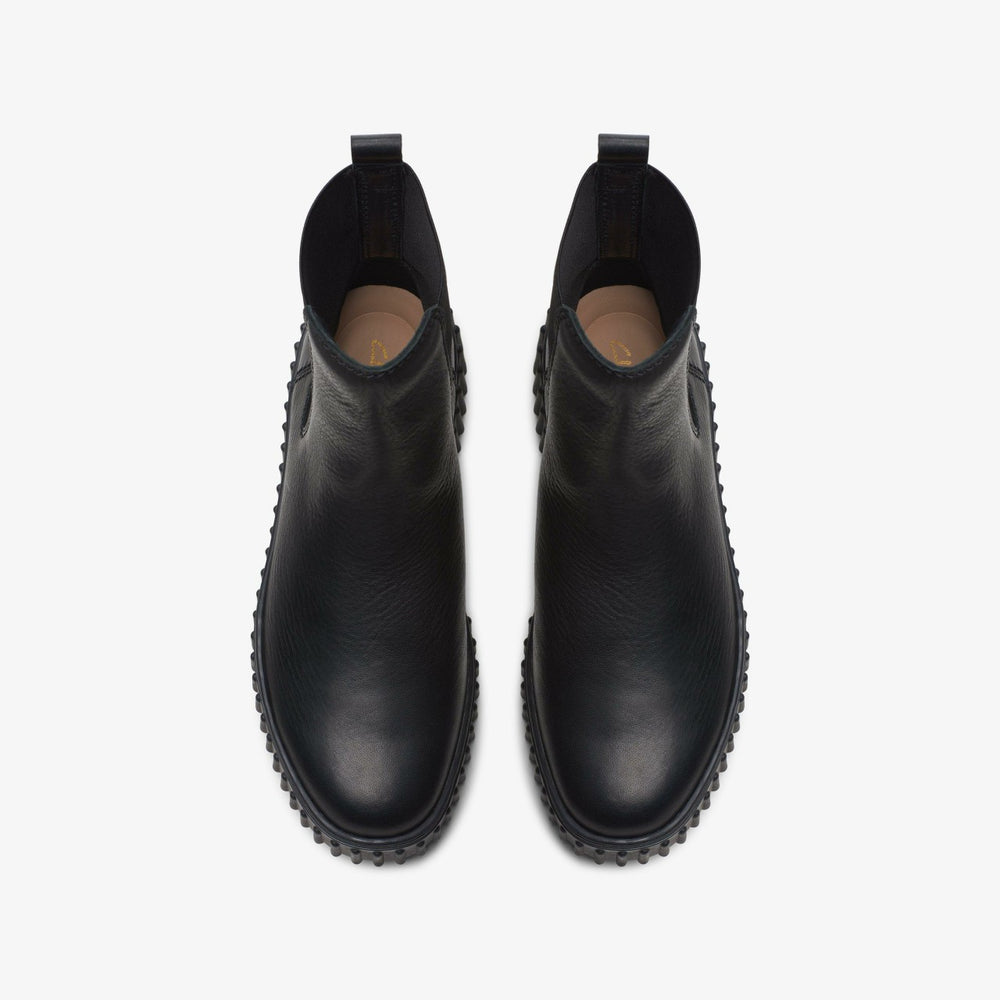 Torhill Maple Ankle Boot Black Leather | Clarks