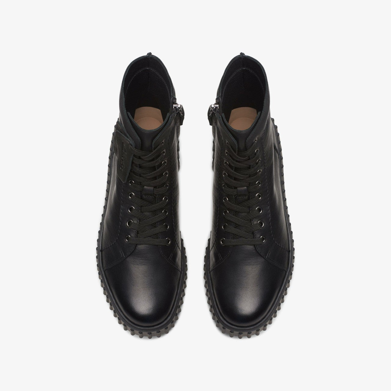 Torhill Rise Ankle Boot Black Leather | Clarks