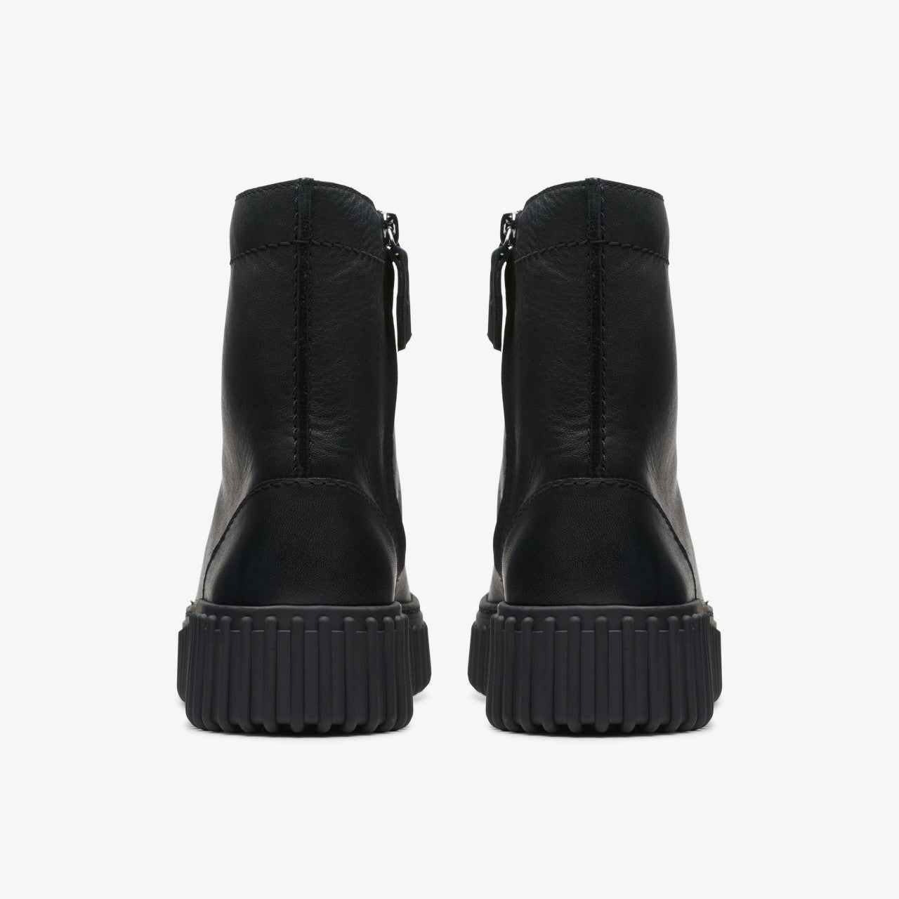 Torhill Rise Ankle Boot Black Leather | Clarks