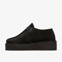 Trek Wedge Black Suede | Clarks Sale