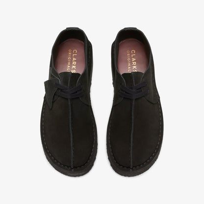 Trek Wedge Black Suede | Clarks Sale