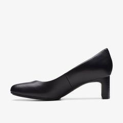 Kyndall Iris Black Leather | Clarks Onsale