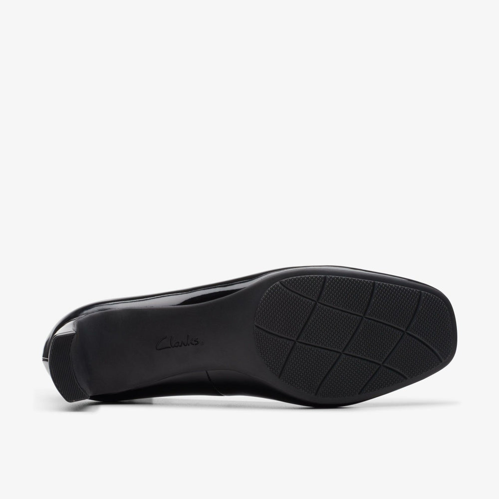 Kyndall Iris Black Patent | Clarks Sale