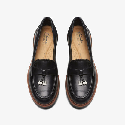 Westlynn Bella Black Leather | Clarks Sale