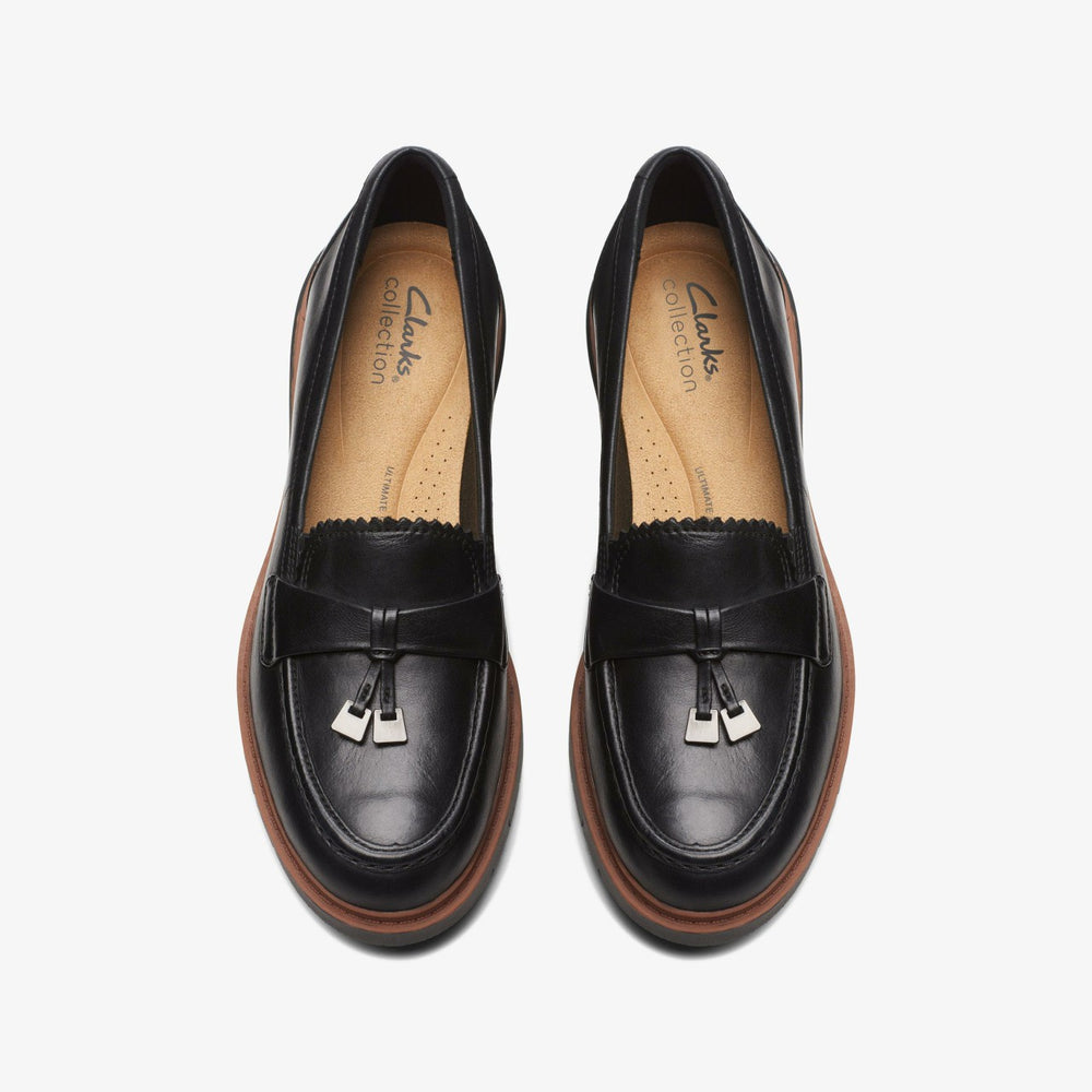 Westlynn Bella Black Leather | Clarks Sale