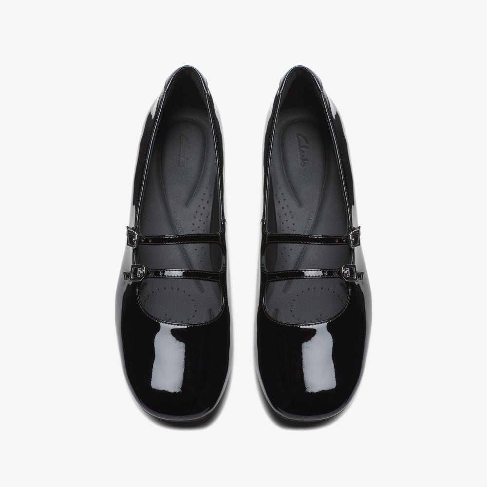 Daiss 30 Shine Black Patent | Clarks Discount