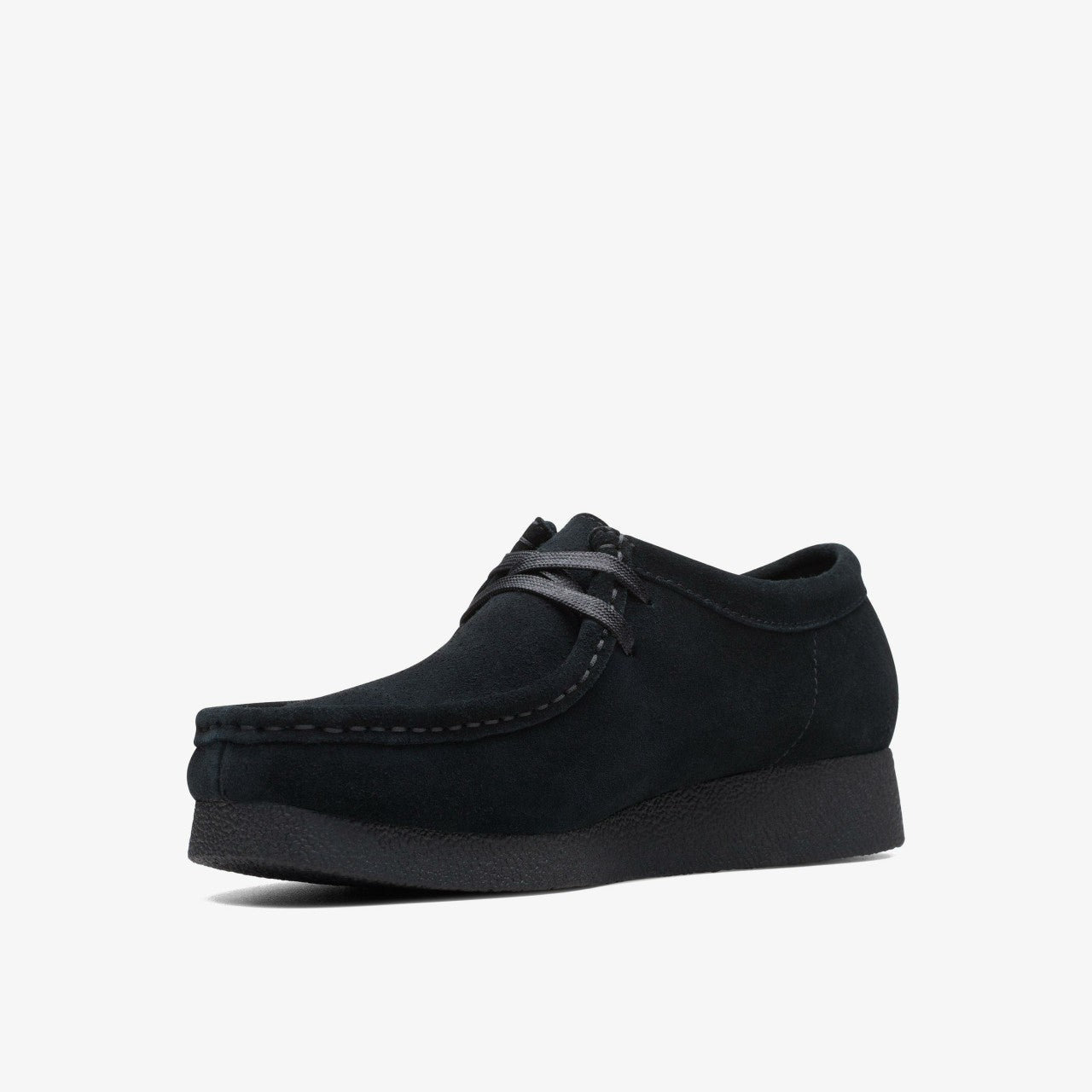Wallabee EVO Shoe Black Suede | Clarks