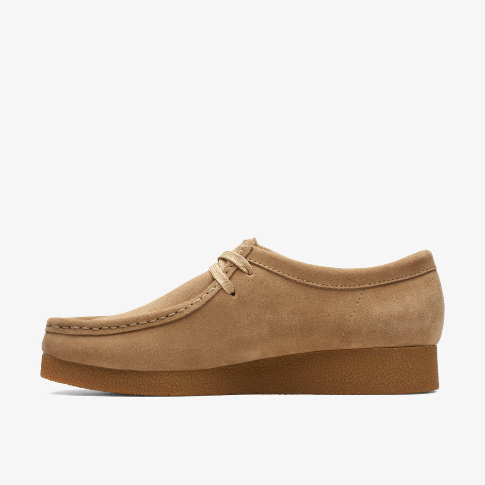 Wallabee EVO Shoe Dark Sand Suede | Clarks US
