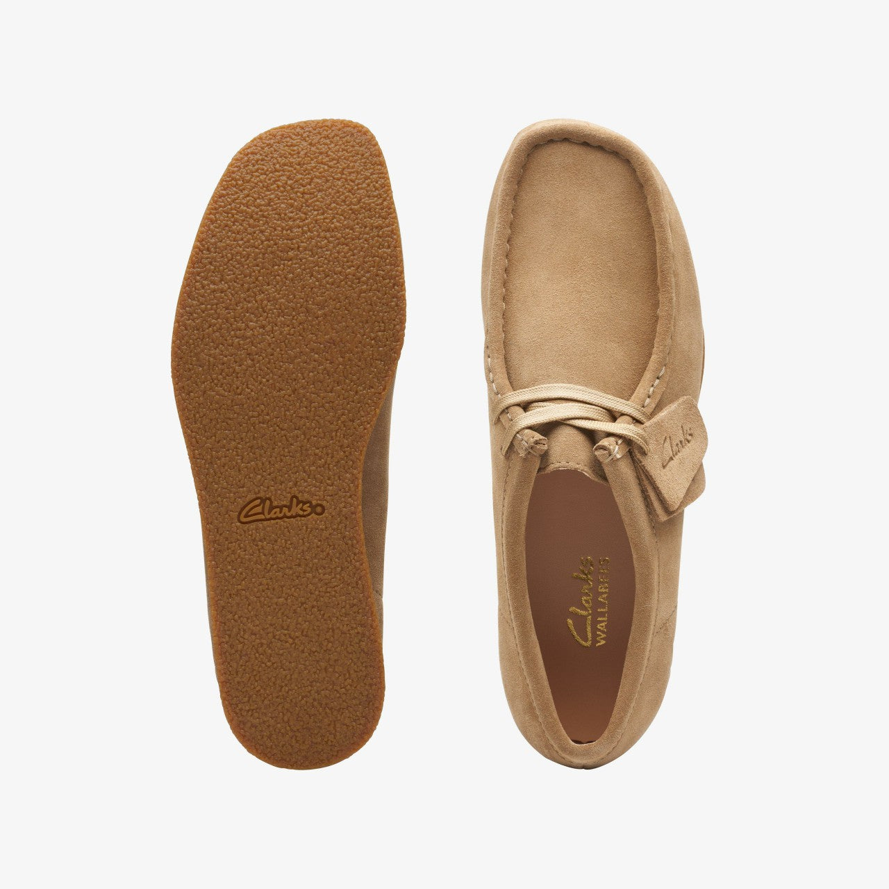 Wallabee EVO Shoe Dark Sand Suede | Clarks US
