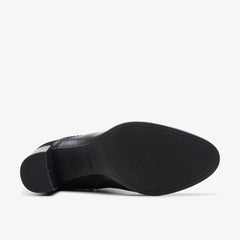 Freva 85 Buckle Black Leather | Clarks US