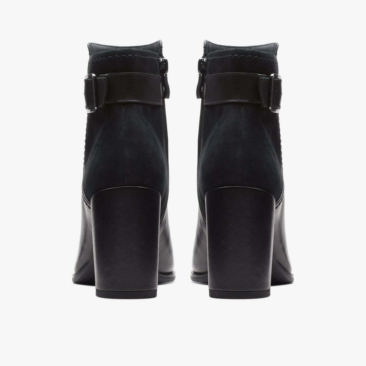 Freva 85 Buckle Black Leather | Clarks US