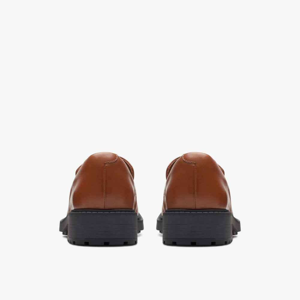 Orinoco 2 Penny Loafer Dark Tan Leather | Clarks For Sale