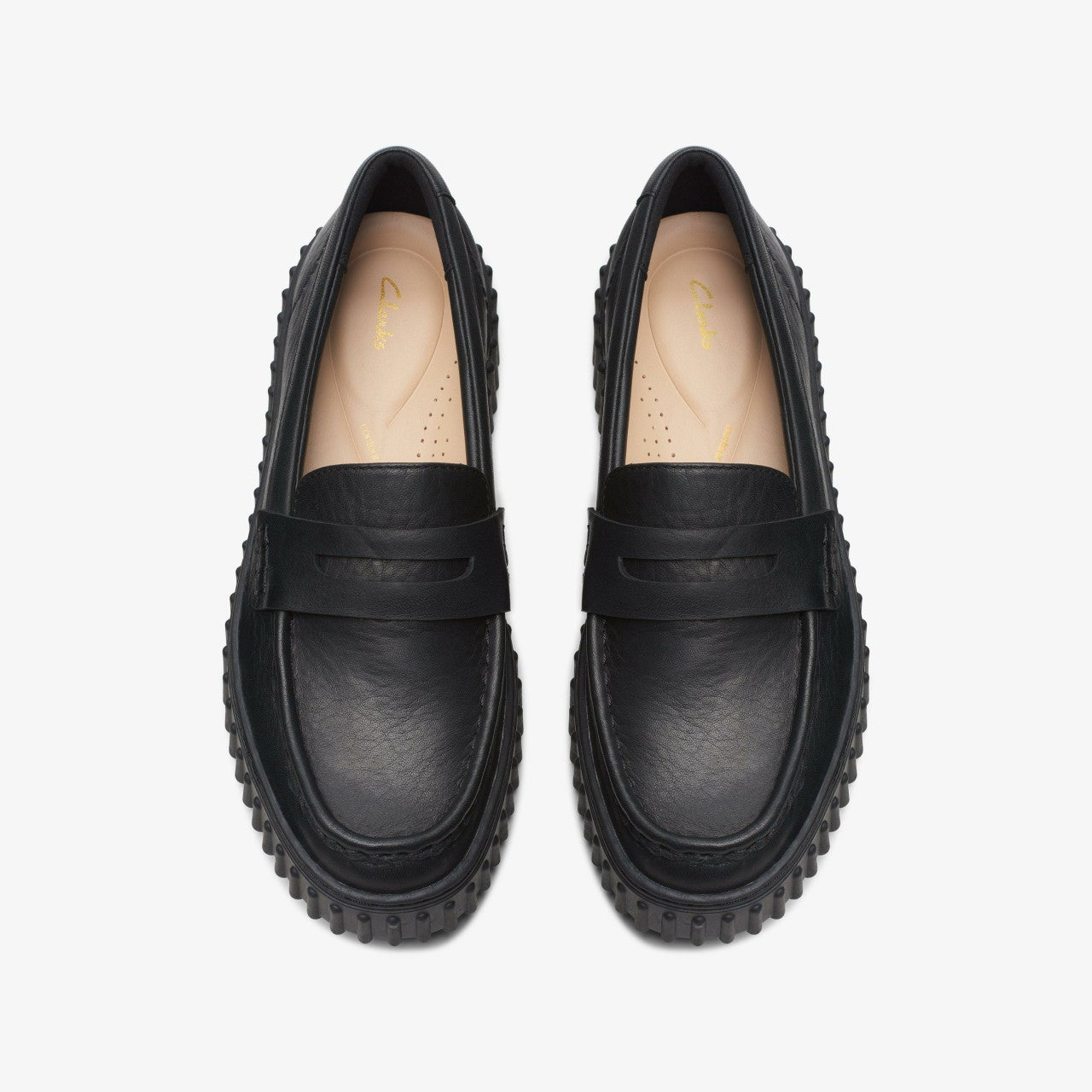 Torhill Penny Loafer Black Leather | Clarks