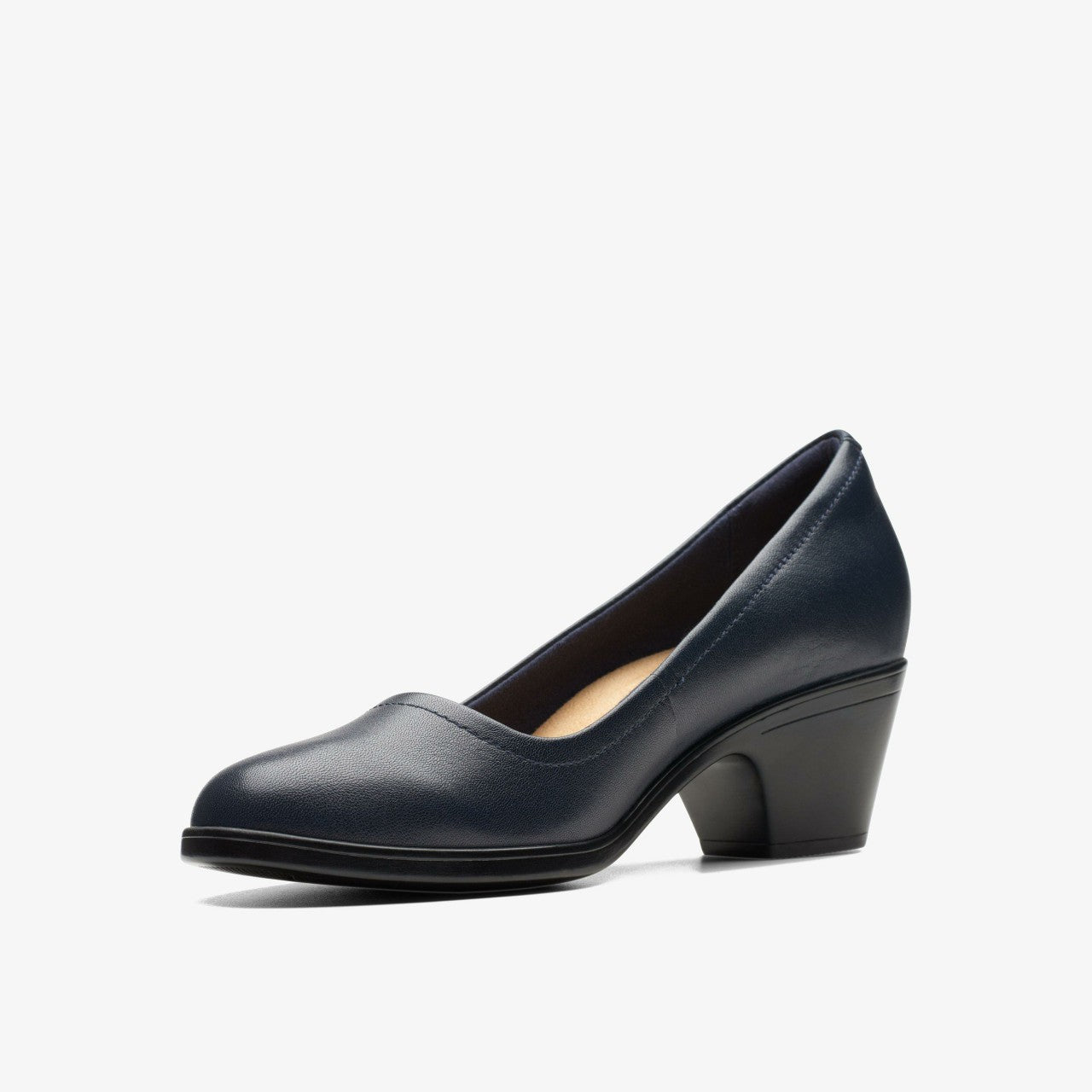 Emily2 Ruby Navy Leather | Clarks For Sale