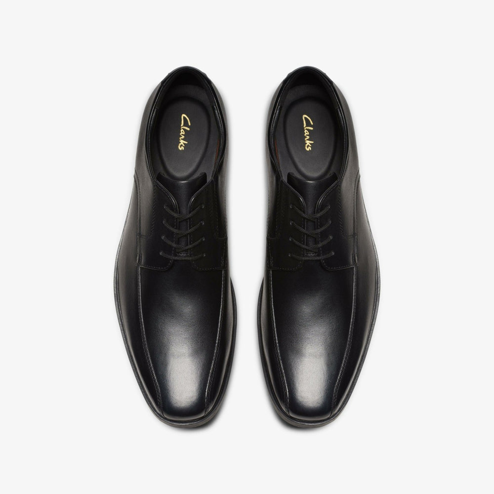 Howard Over Black Leather | Clarks Onsale