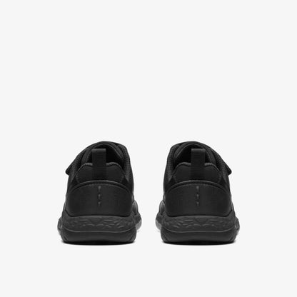 Steggy Stride Kid Black Leather | Clarks