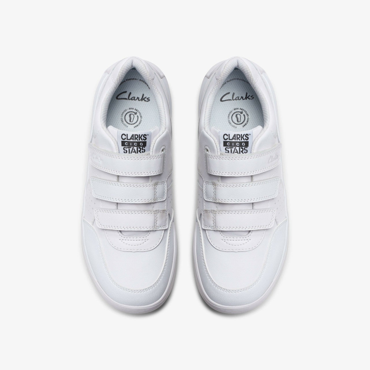 CICA Star Orb Youth White | Clarks Discount