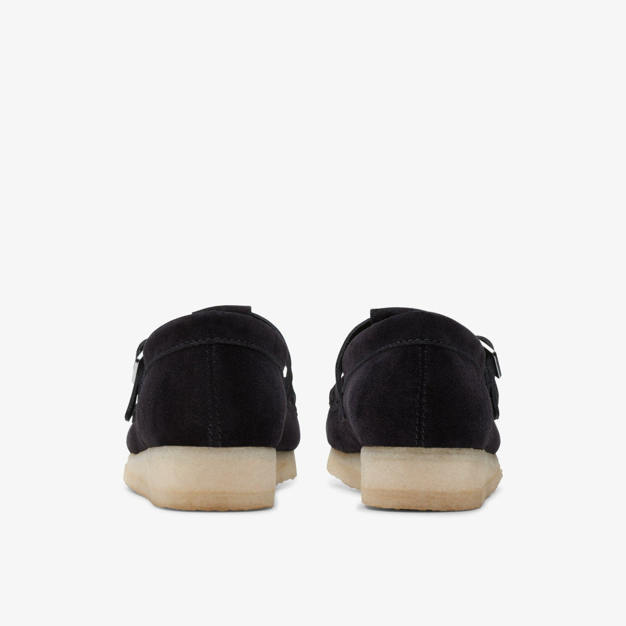 Wallabee T Bar Black Suede | Clarks Onsale
