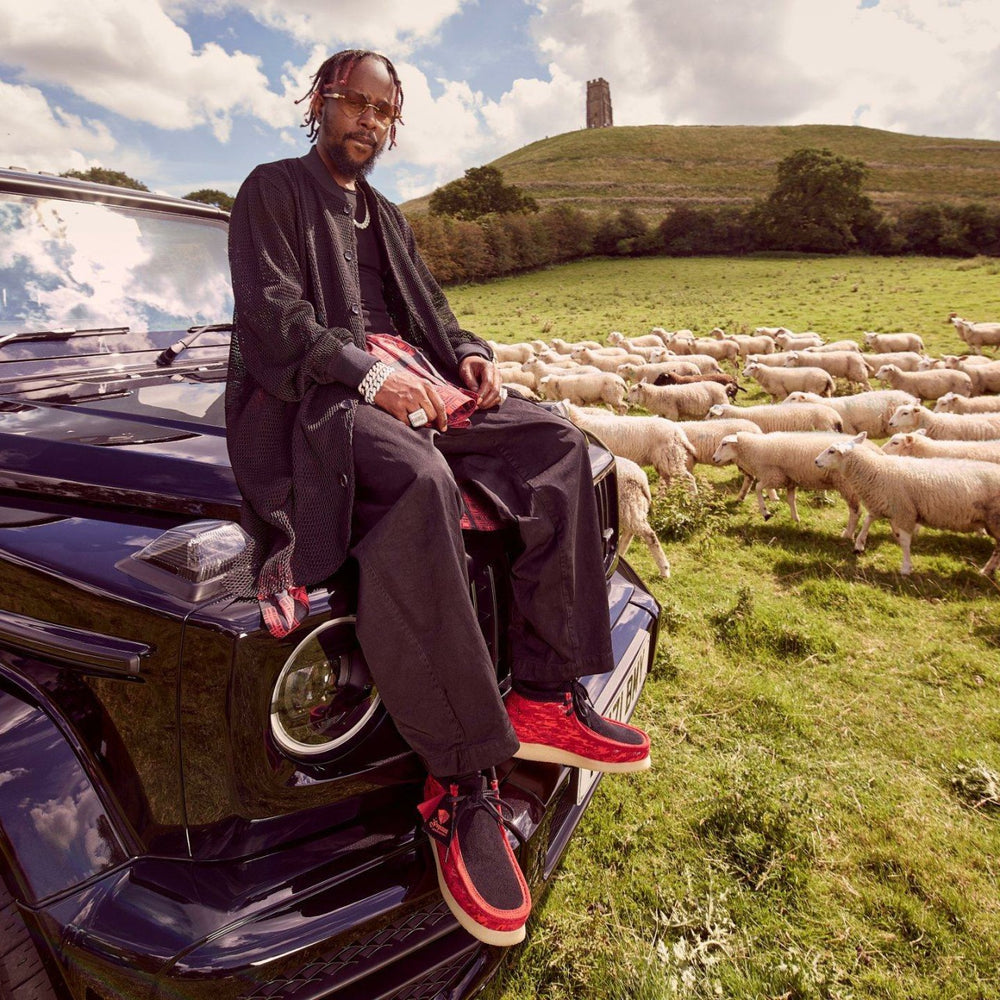 Wallabee Boot Red Camouflage | Clarks Onsale