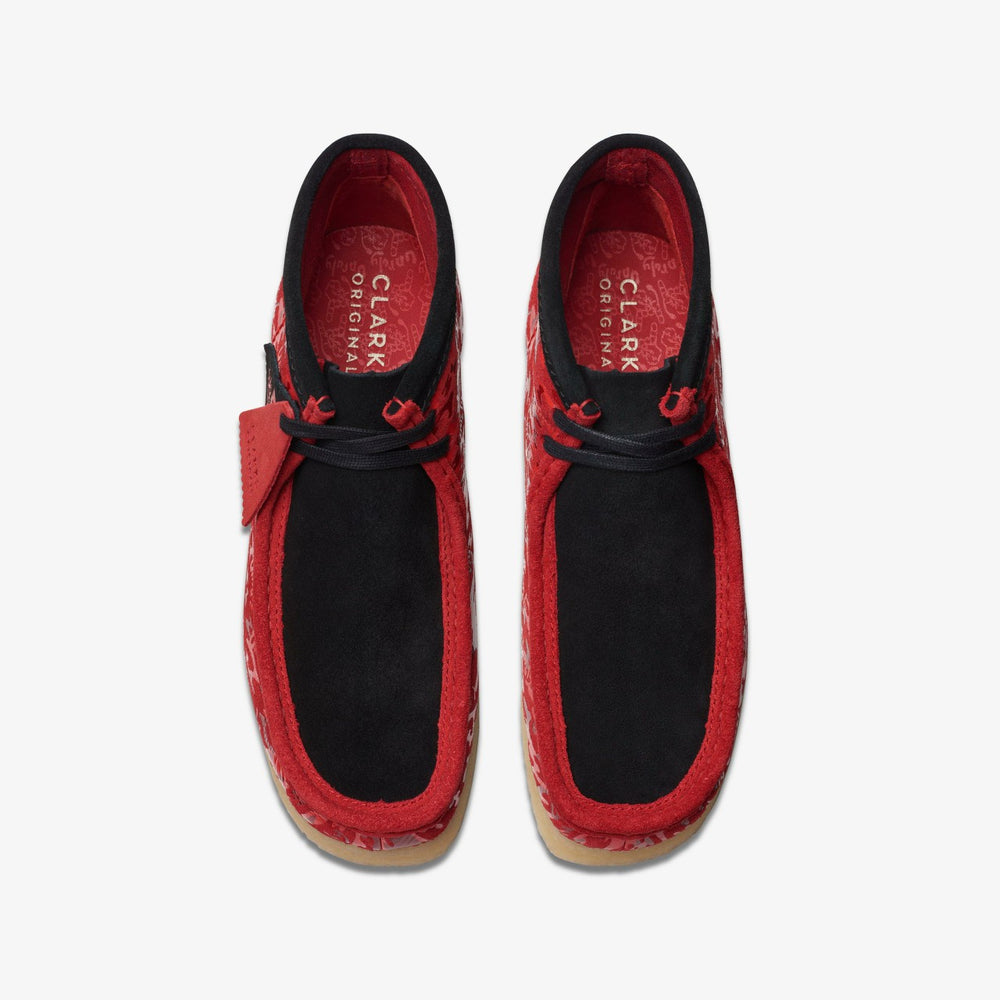 Wallabee Boot Red Camouflage | Clarks Onsale
