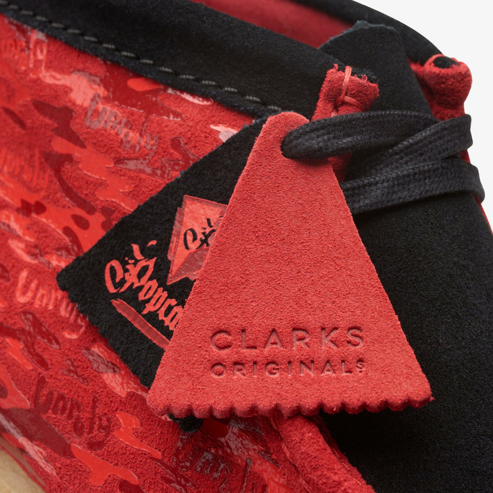 Wallabee Boot Red Camouflage | Clarks Onsale