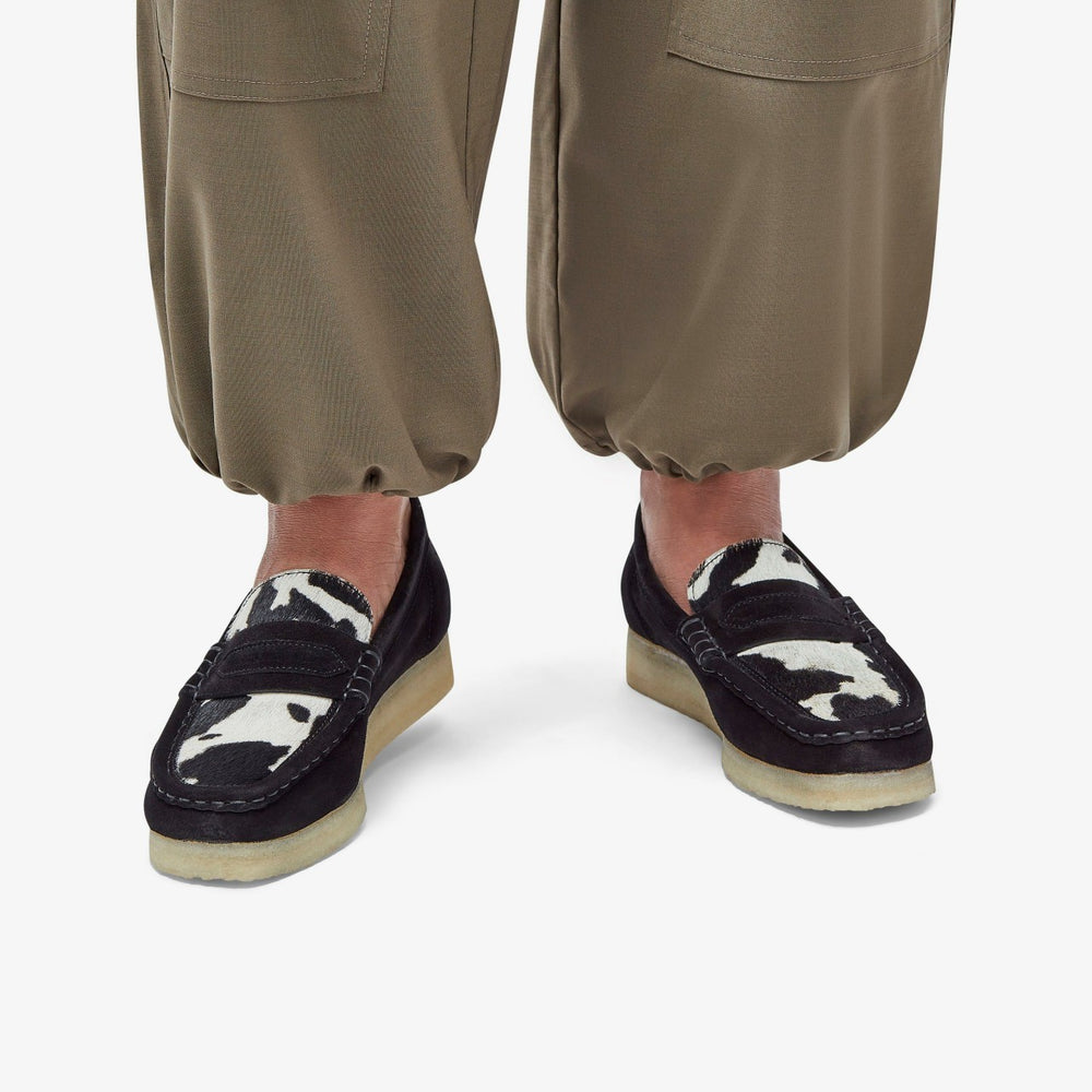 Wallabee Loafer Cow Print HairOn | Clarks Discount