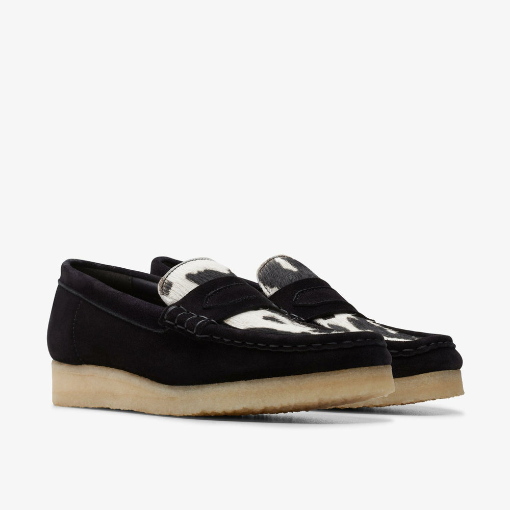 Wallabee Loafer Cow Print HairOn | Clarks Discount