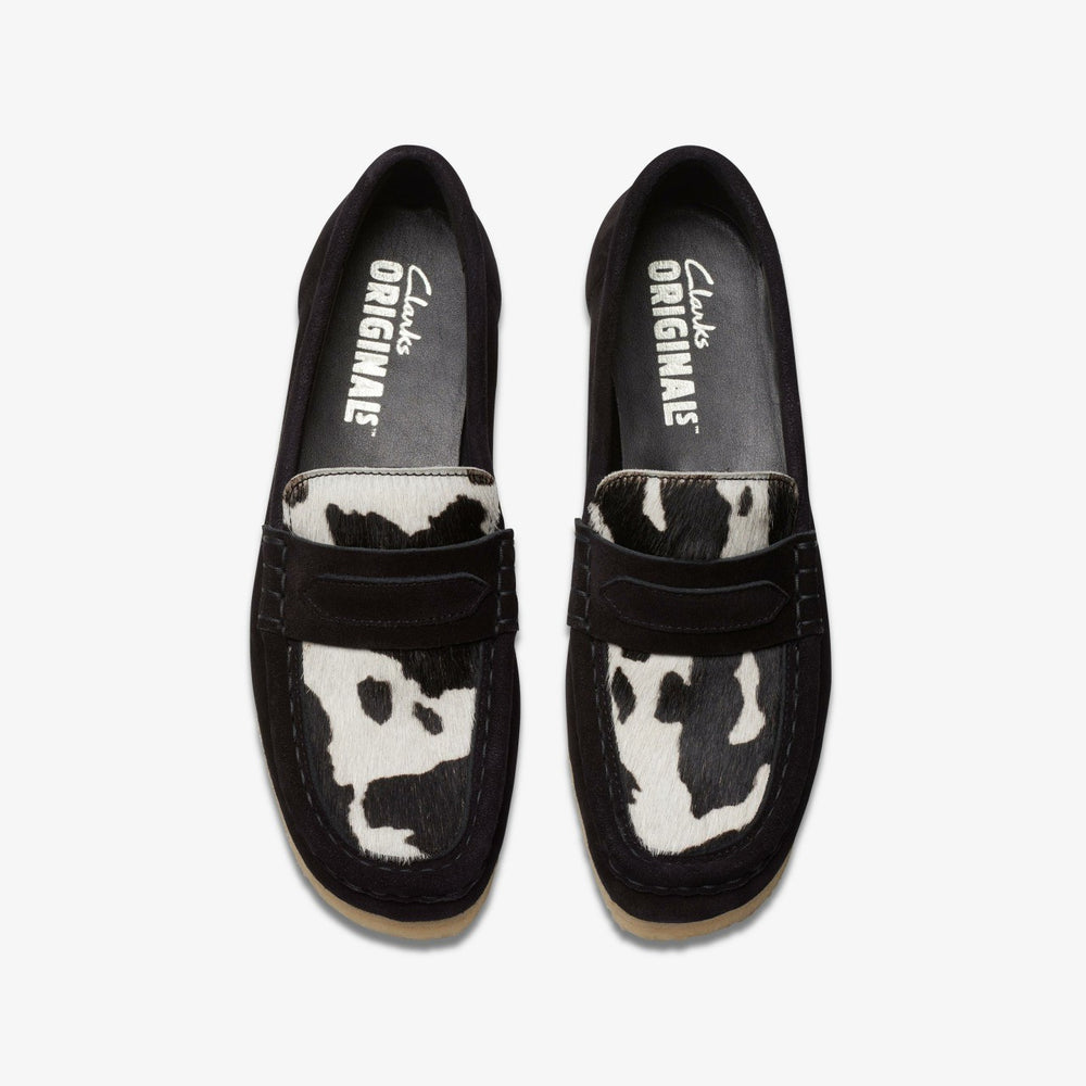 Wallabee Loafer Cow Print HairOn | Clarks Discount