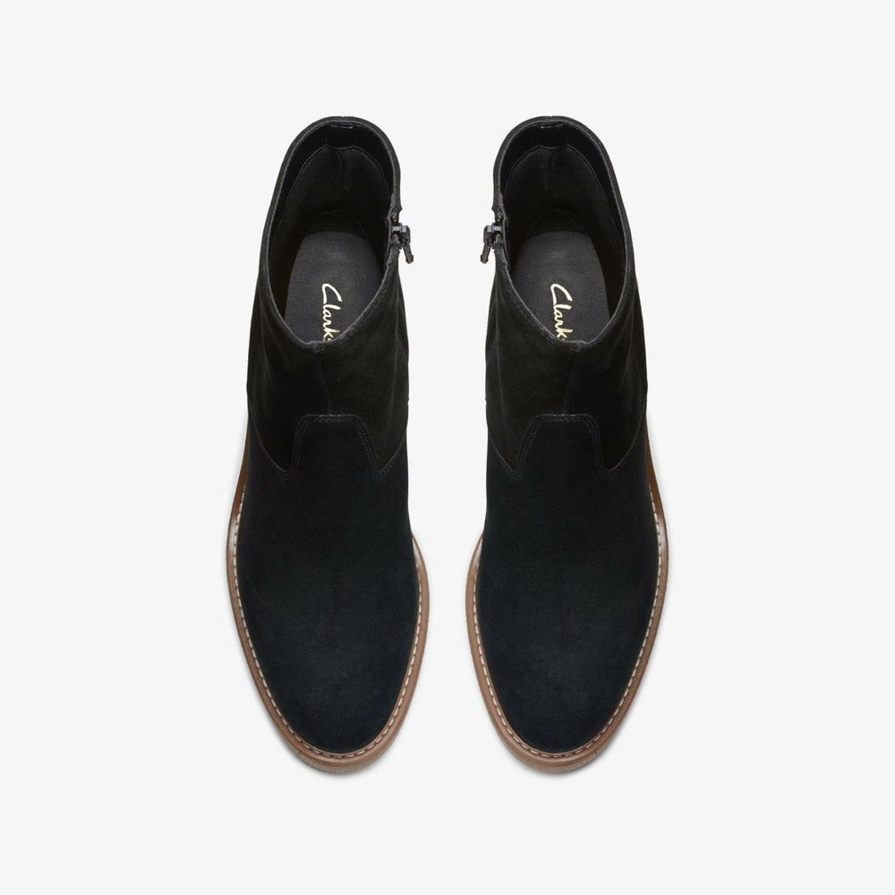 Colden Up Black Suede | Clarks Onsale