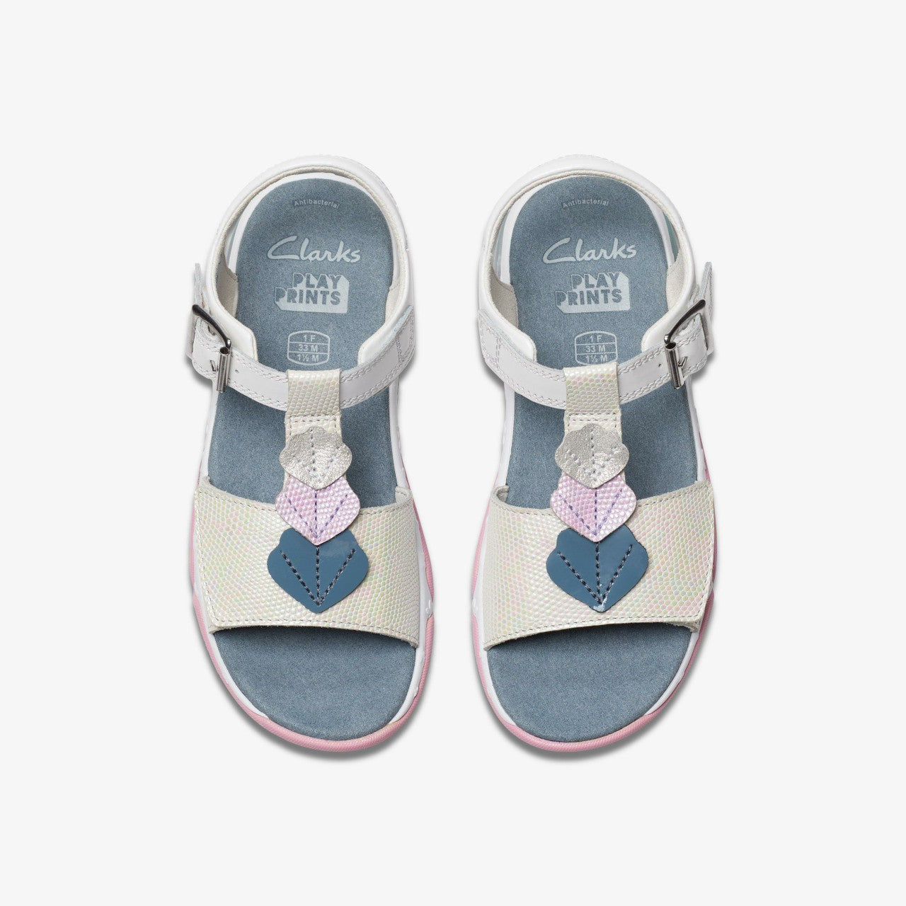 Osian Charm Kid White | Clarks US