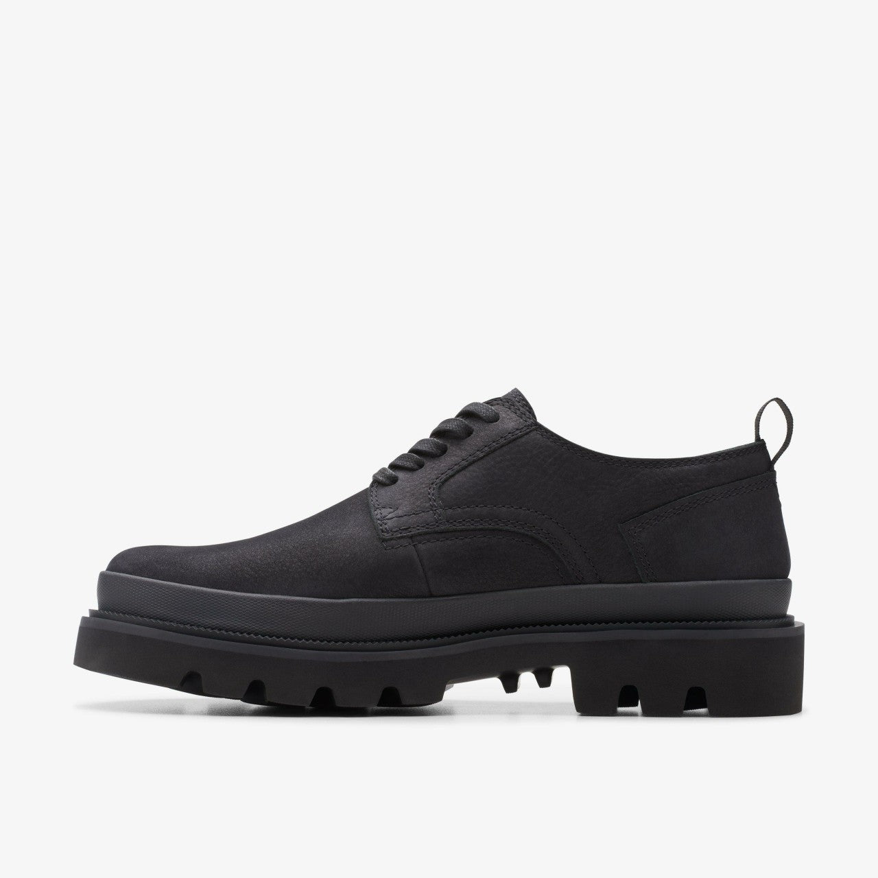 Badell Lace Black Nubuck | Clarks