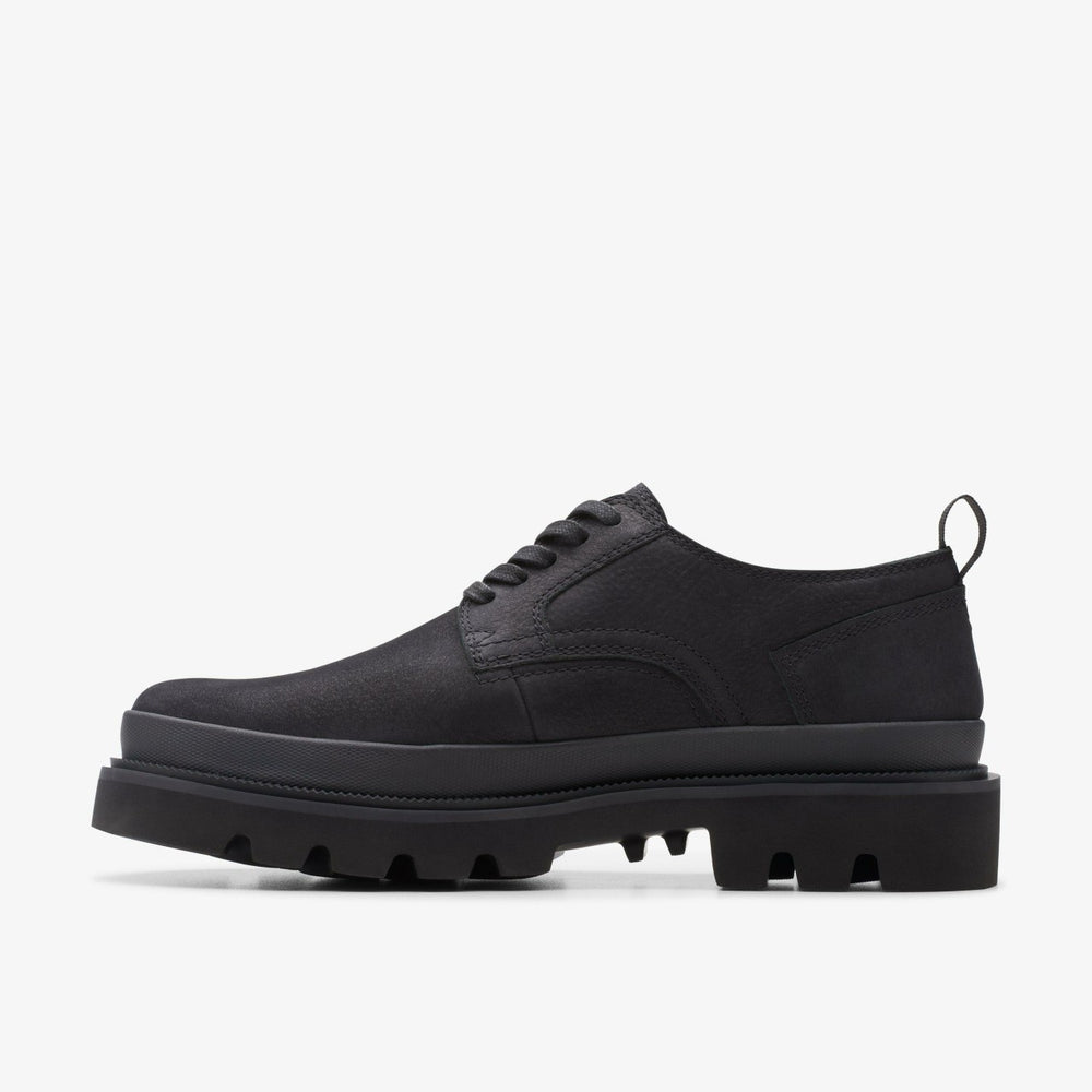 Badell Lace Black Nubuck | Clarks