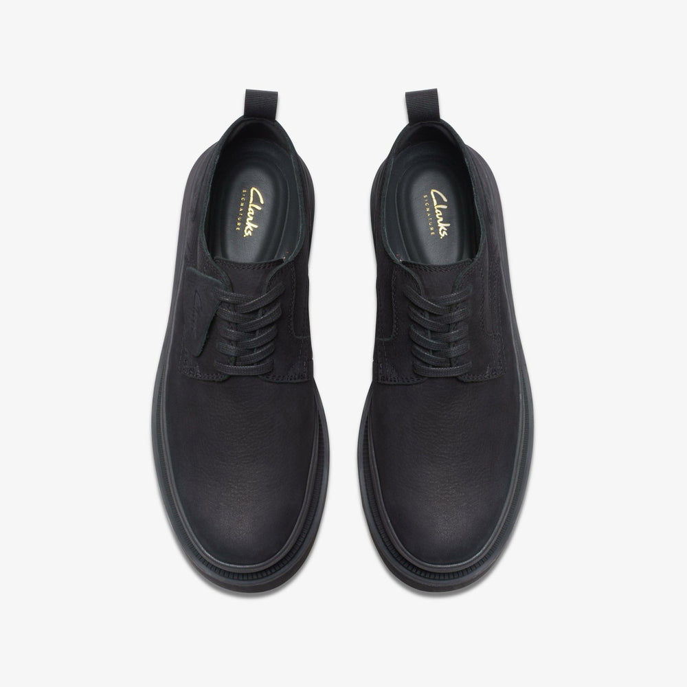 Badell Lace Black Nubuck | Clarks