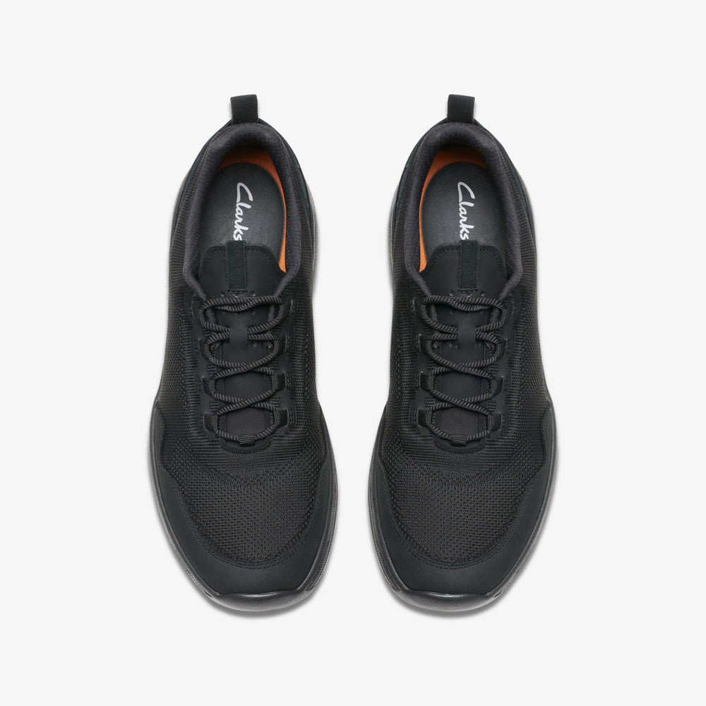 Clarks Pro Knit Black | Clarks Onsale