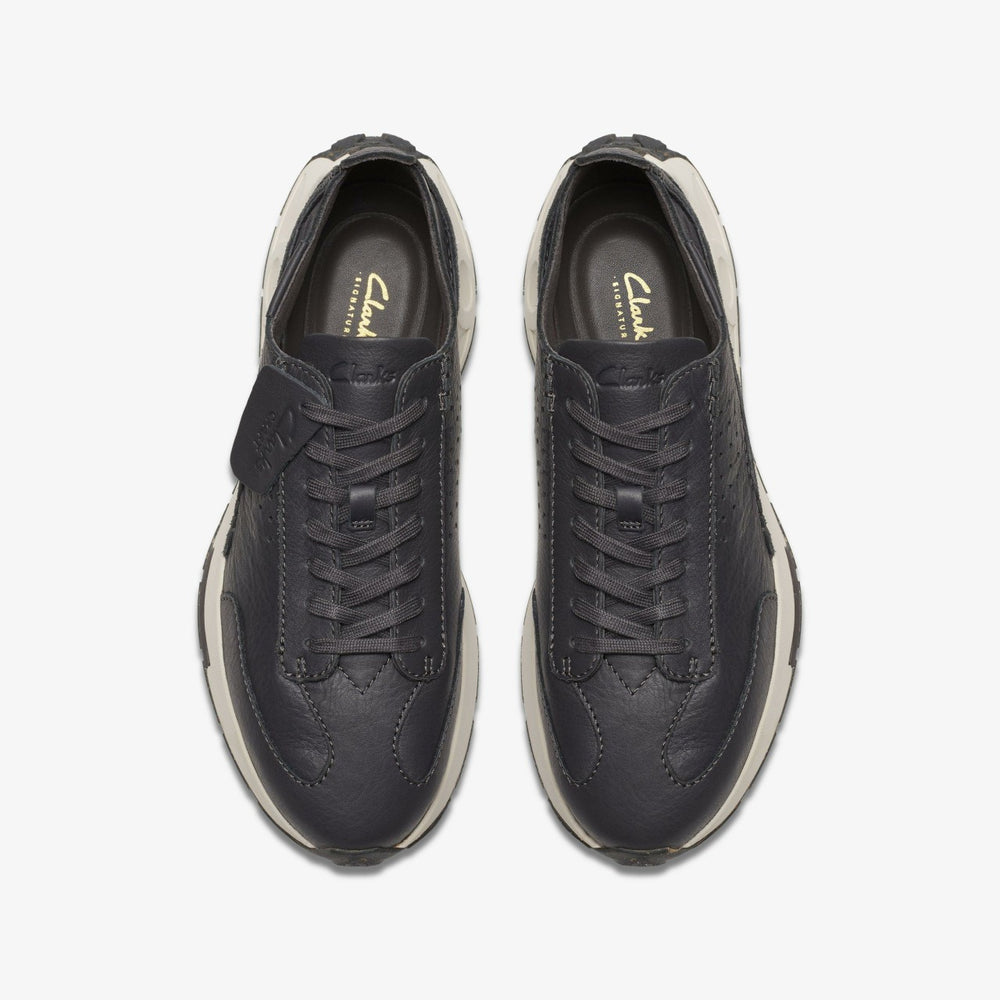 Craft Speed Dark Grey Leather | Clarks Sale