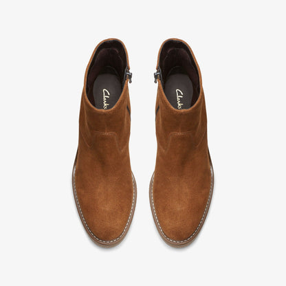 Colden Up Dark Tan Suede | Clarks For Sale