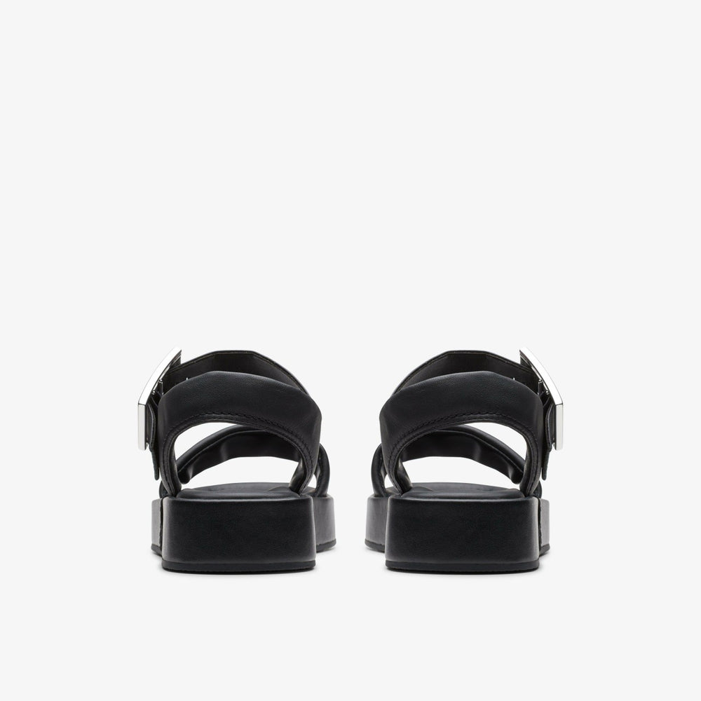 Alda Strap Black Leather | Clarks For Sale