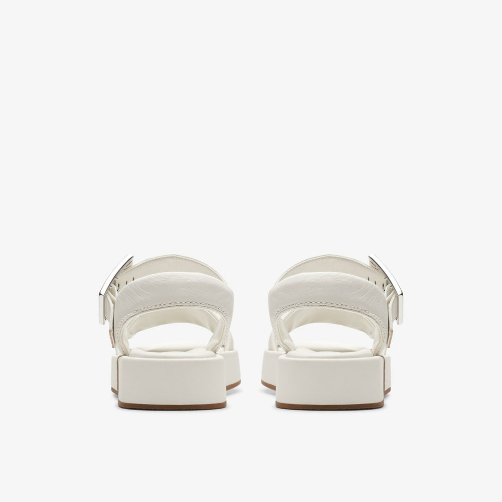 Alda Strap Off White Leather | Clarks Onsale