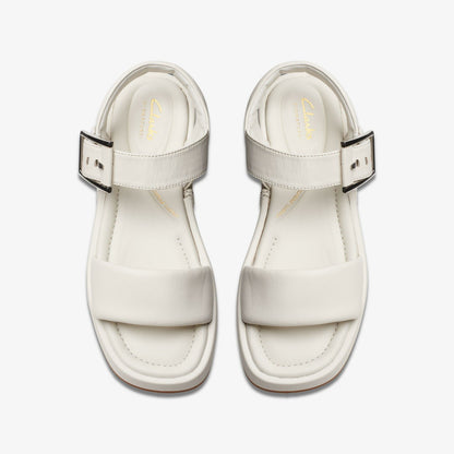 Alda Strap Off White Leather | Clarks Onsale