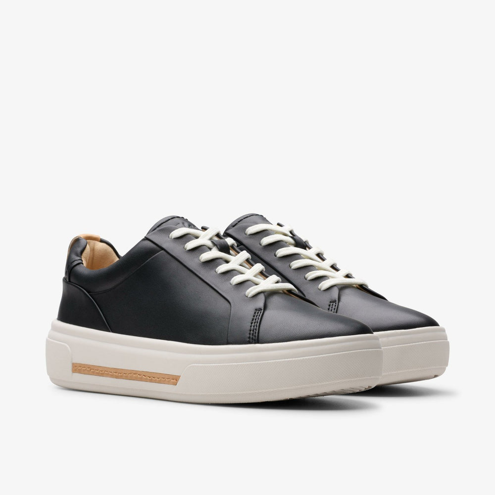 Hollyhock Walk Black Leather | Clarks For Sale