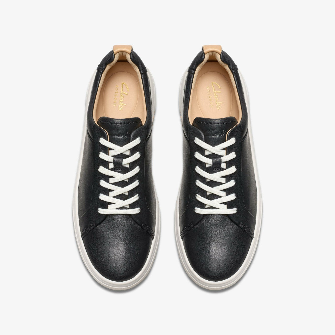 Hollyhock Walk Black Leather | Clarks For Sale
